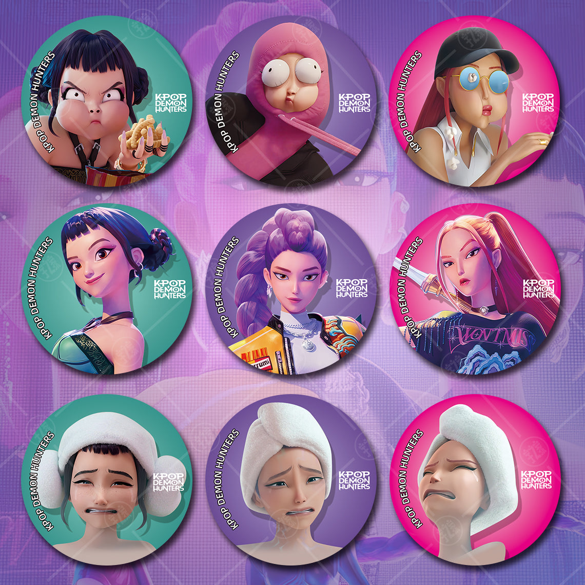 KPop Demon Hunters Badge