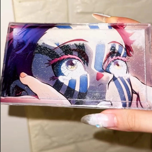 Akaza Acrylic shaker card