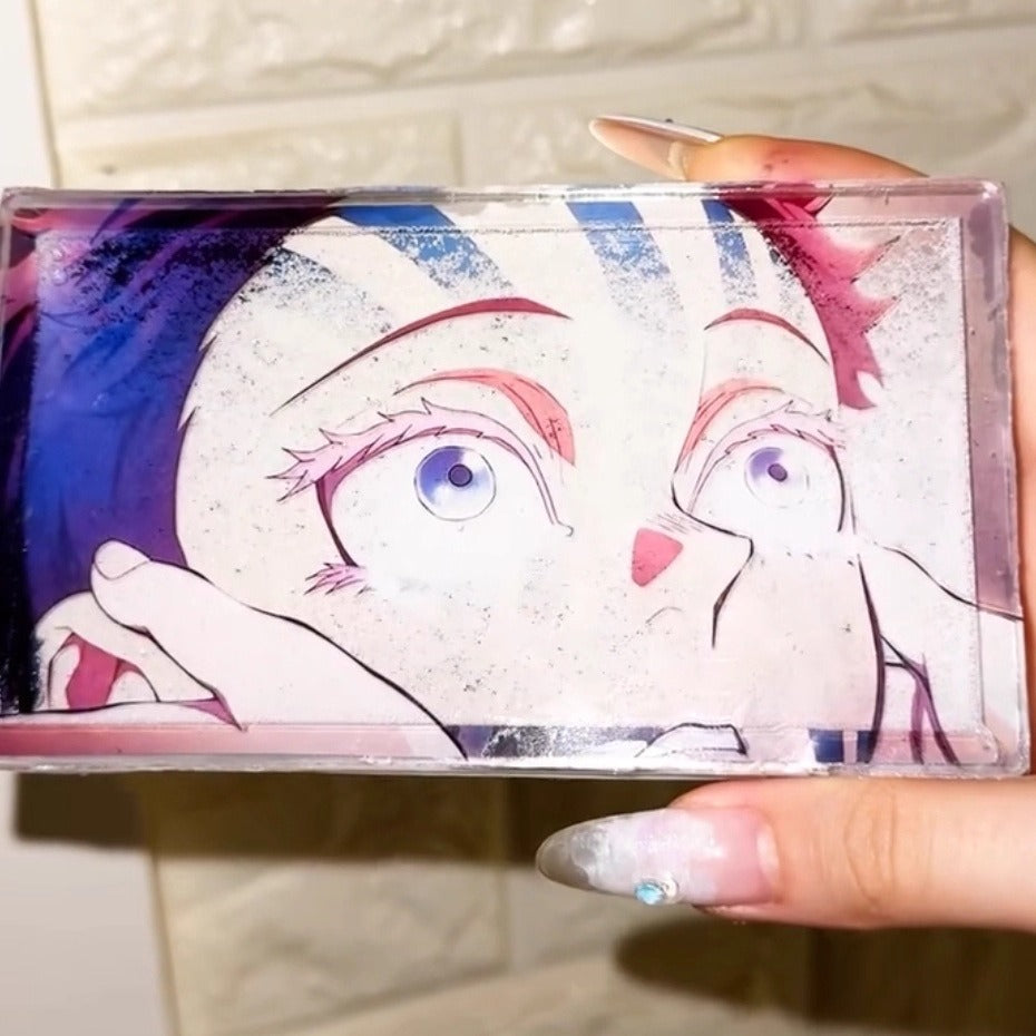 Akaza Acrylic shaker card