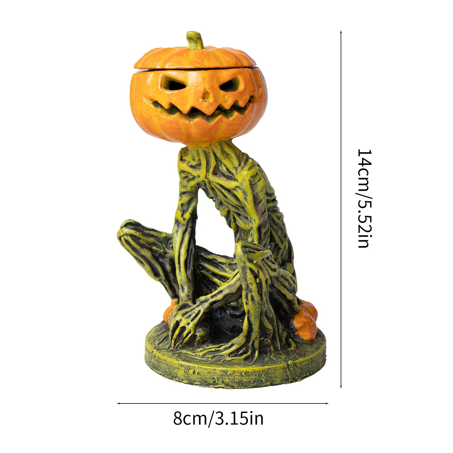 Halloween Pumpkin candle Holder