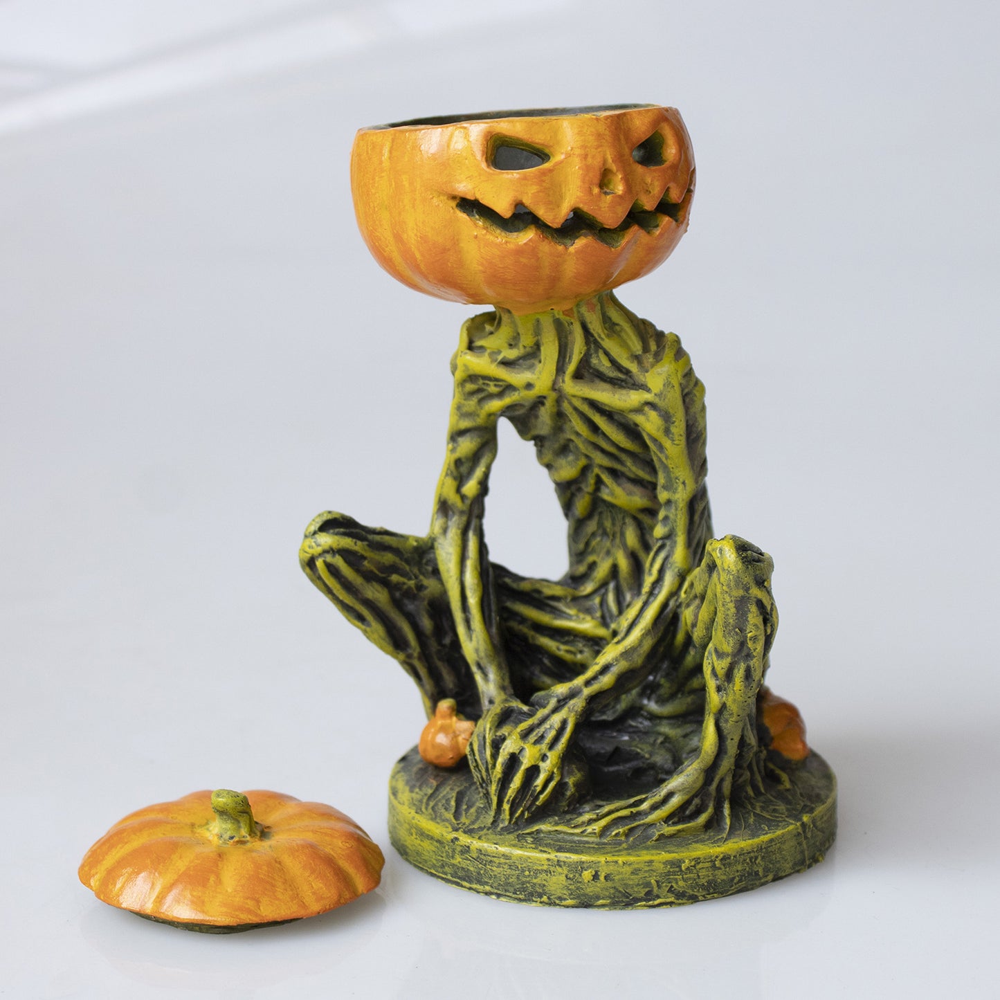 Halloween Pumpkin candle Holder
