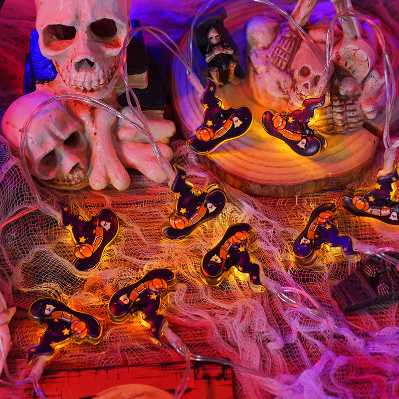 Halloween LED Pumpkin String Lights, Multicolored Lights Decorations