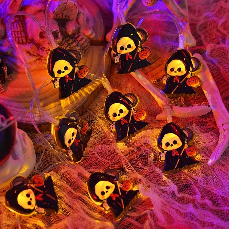 Halloween LED Pumpkin String Lights, Multicolored Lights Decorations