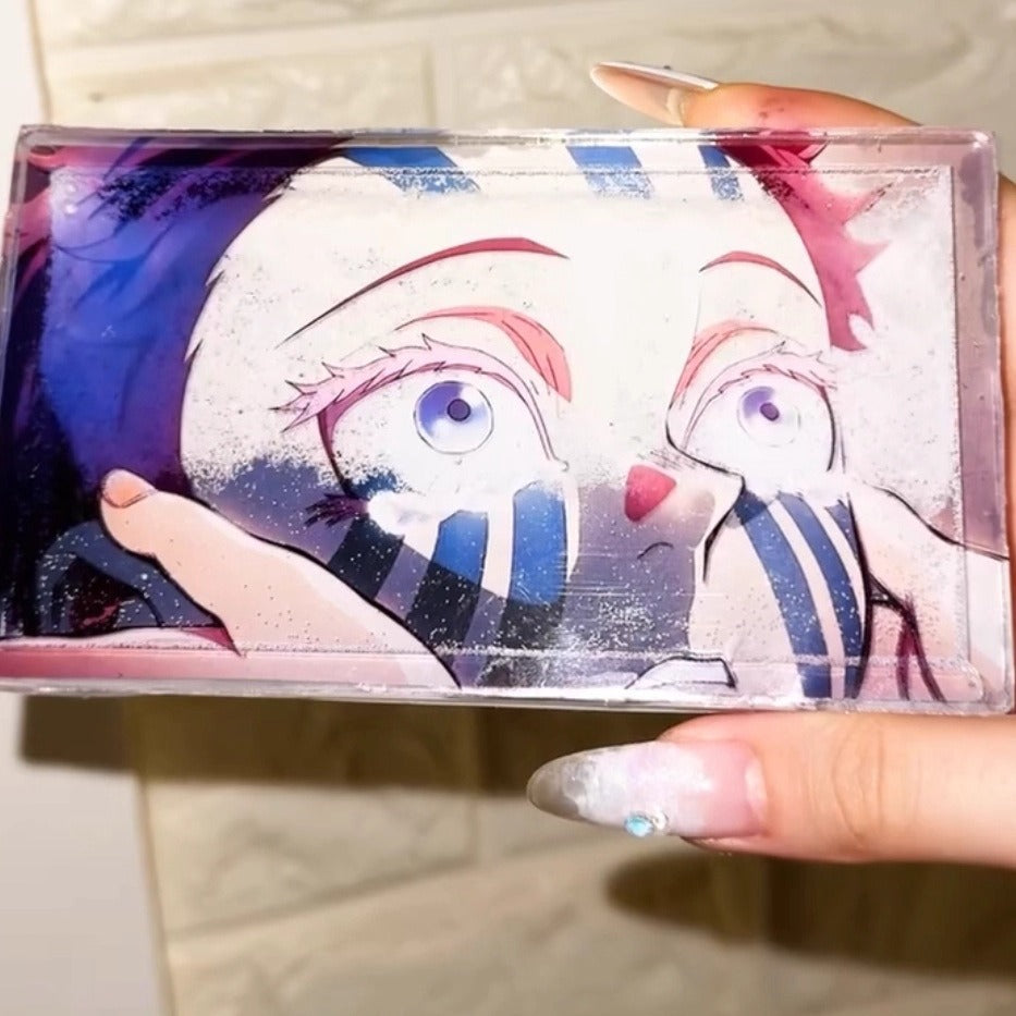 Akaza Acrylic shaker card