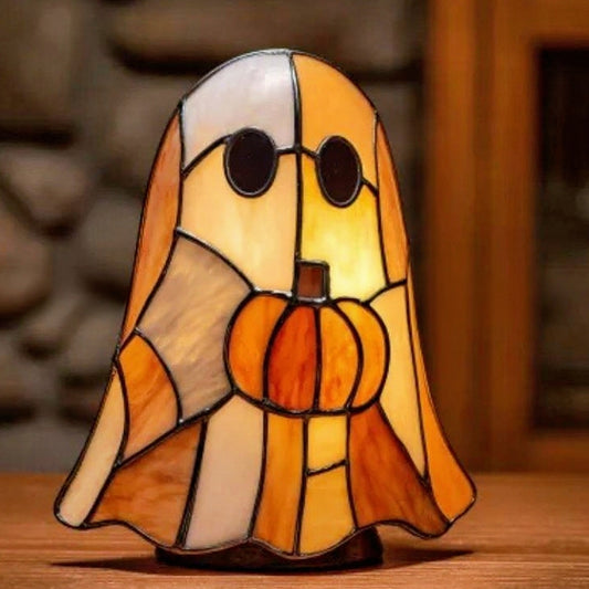 Cute Ghost Reading Book Lamp
