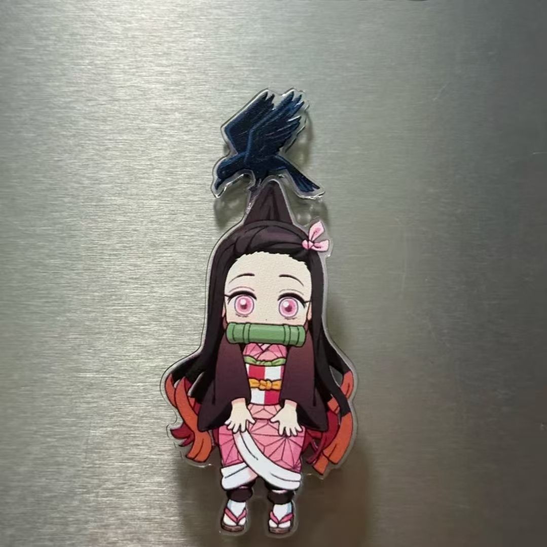 Demon Slayer Acrylic Rotating Fridge Magnet