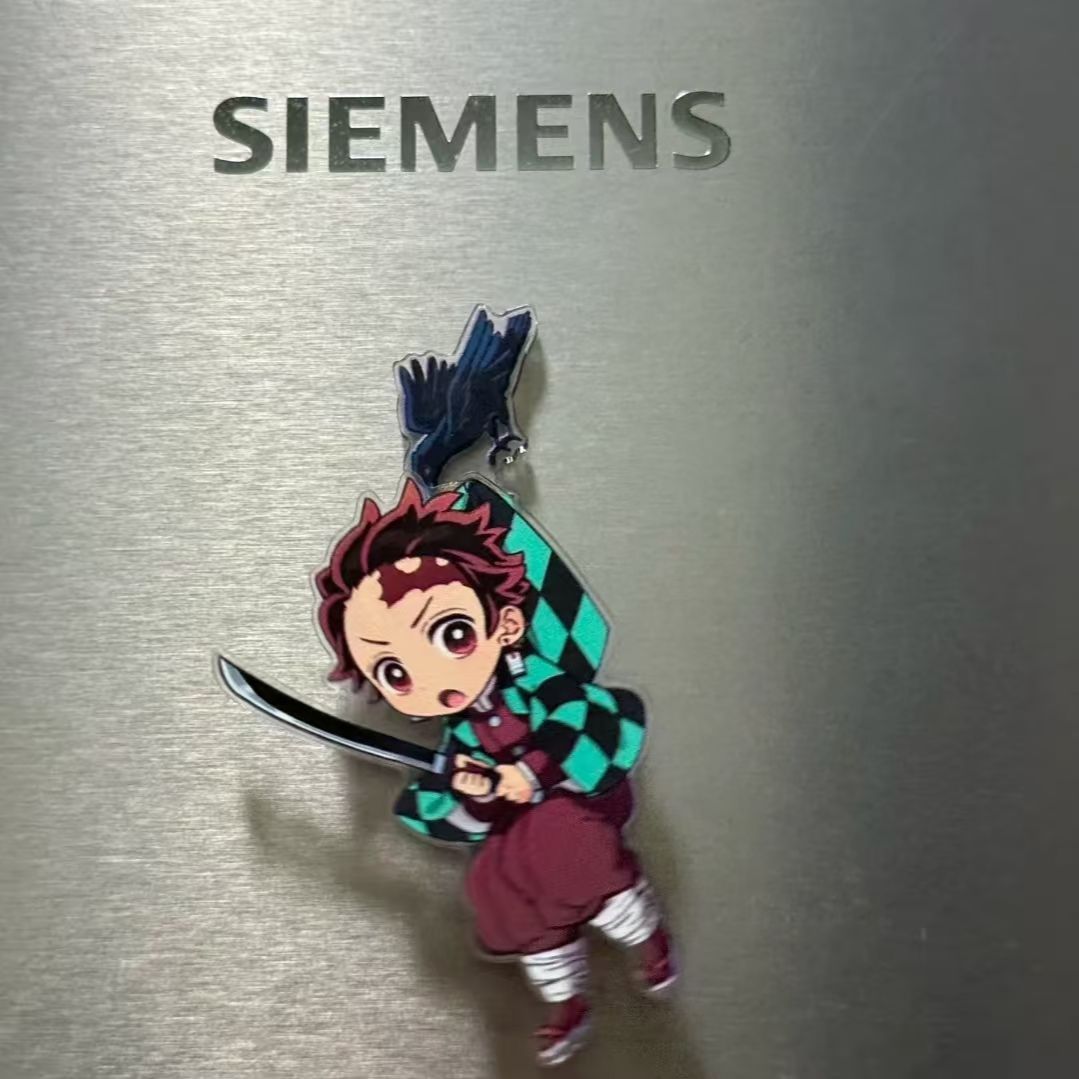 Demon Slayer Acrylic Rotating Fridge Magnet