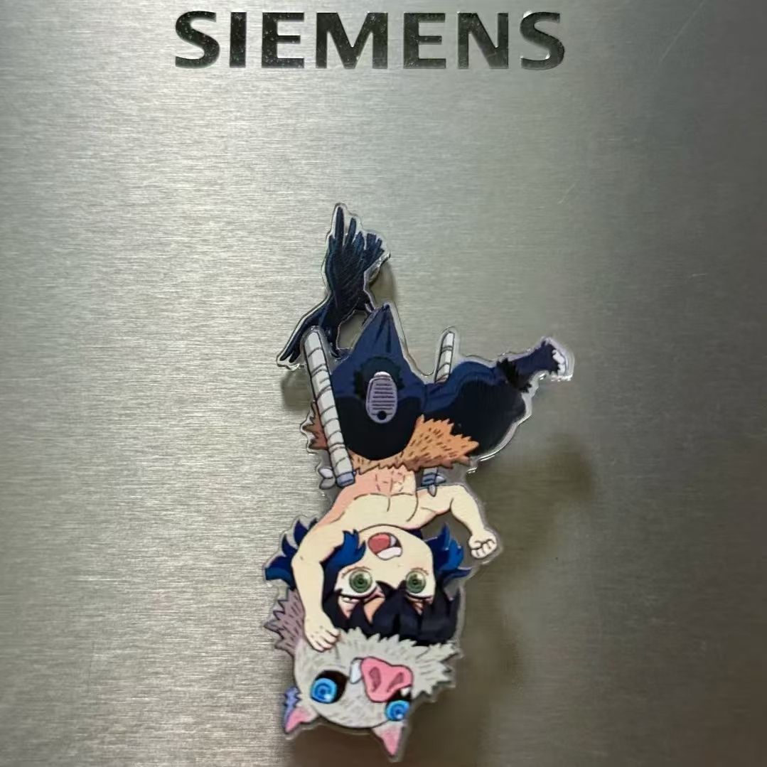 Demon Slayer Acrylic Rotating Fridge Magnet