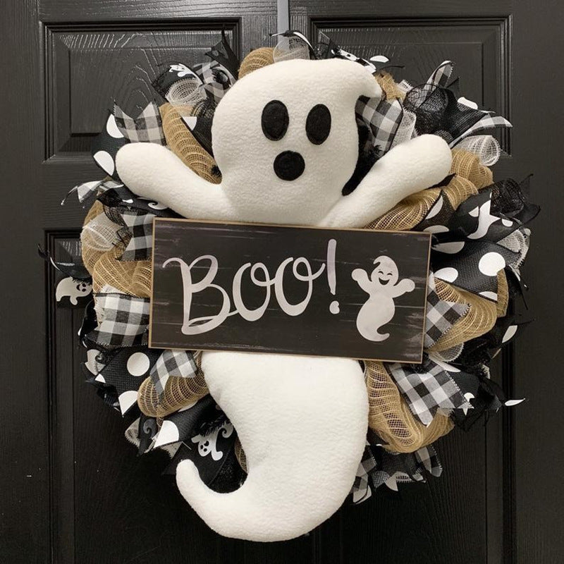 Ghost Doorplate Decoration Sign/Halloween Decor