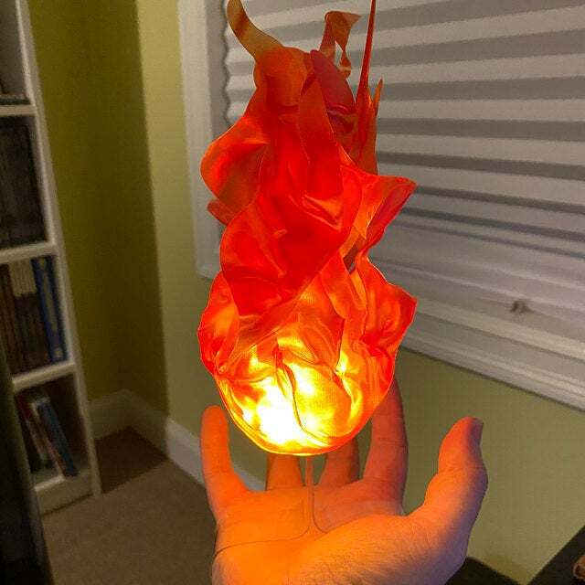Halloween Floating Fireball Prop