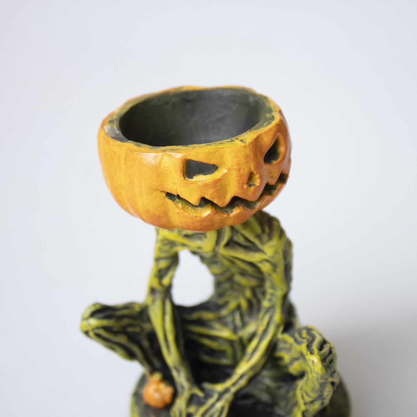 Halloween Pumpkin candle Holder