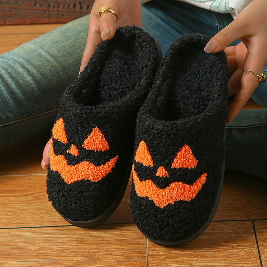 cartoon-themed house slippers