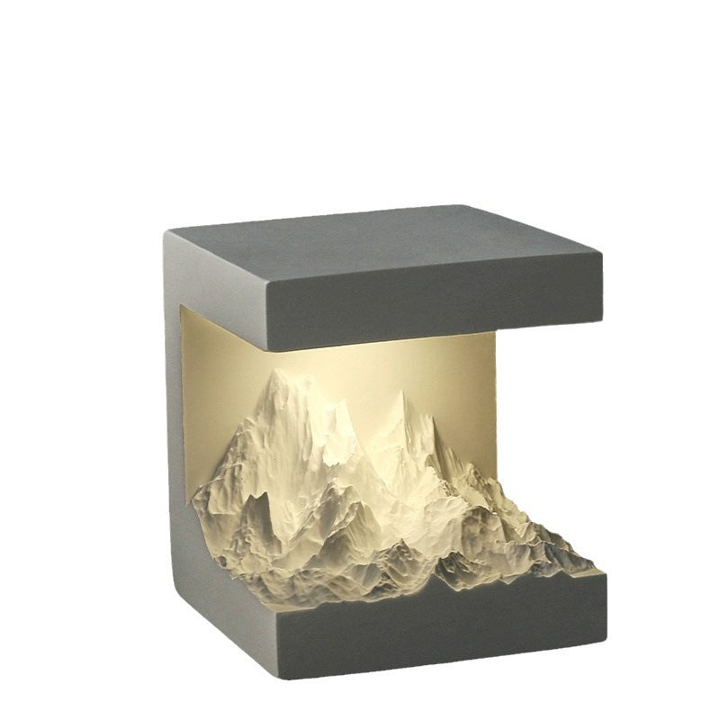 Snow Mountain Aromatherapy Ornaments Aromatherapy / Aroma diffuser stone ornaments / Decorative lights. Ideal as high-end and creative gifts for girls on wedding/birthday/graduation/ housewarming/ party